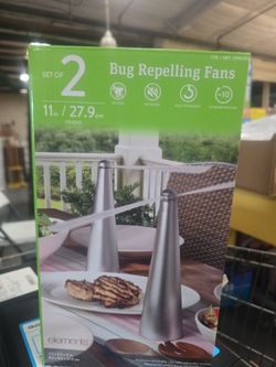 Elements set if 2 big repellant fans
