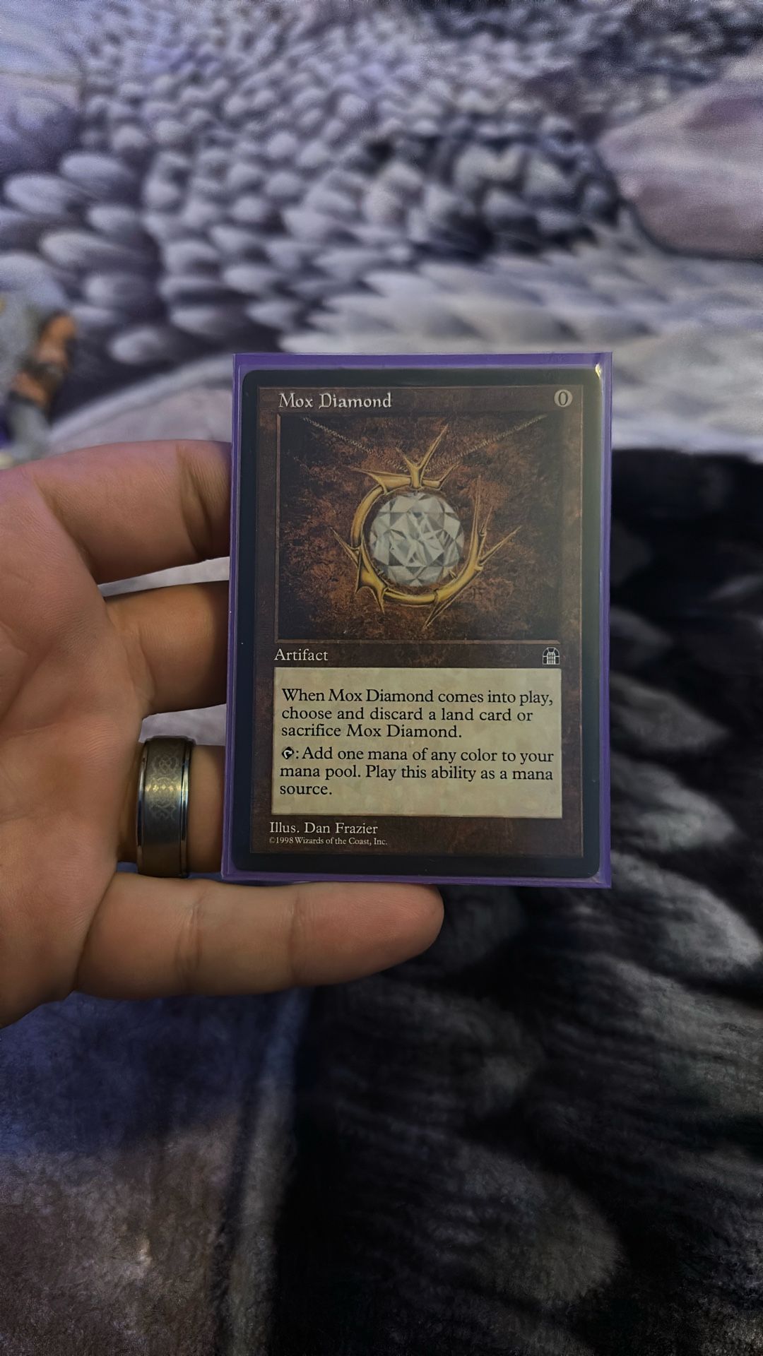Mtg Mox Diamond Lightly Played