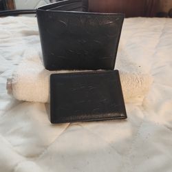 Authentic Coach Bi-Fold Wallet and more