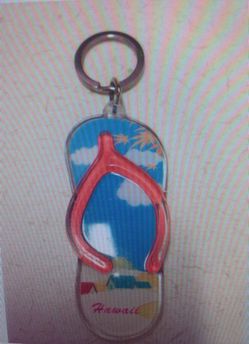 Hawaii sandle keychain