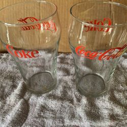 Coke Cola Glasses 