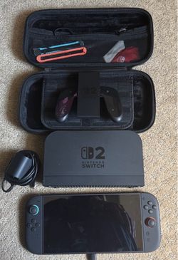 Nintendo Switch 2 Bundle (256GB) + 3 Games – Complete Setup, Barely Used