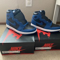 Nike Air Jordan 1 Retro “Dark Marina” Sz 8 & 11 Brand New Both For $200