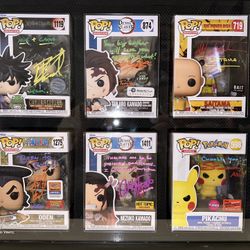 Autographed (anime) Funko Pops
