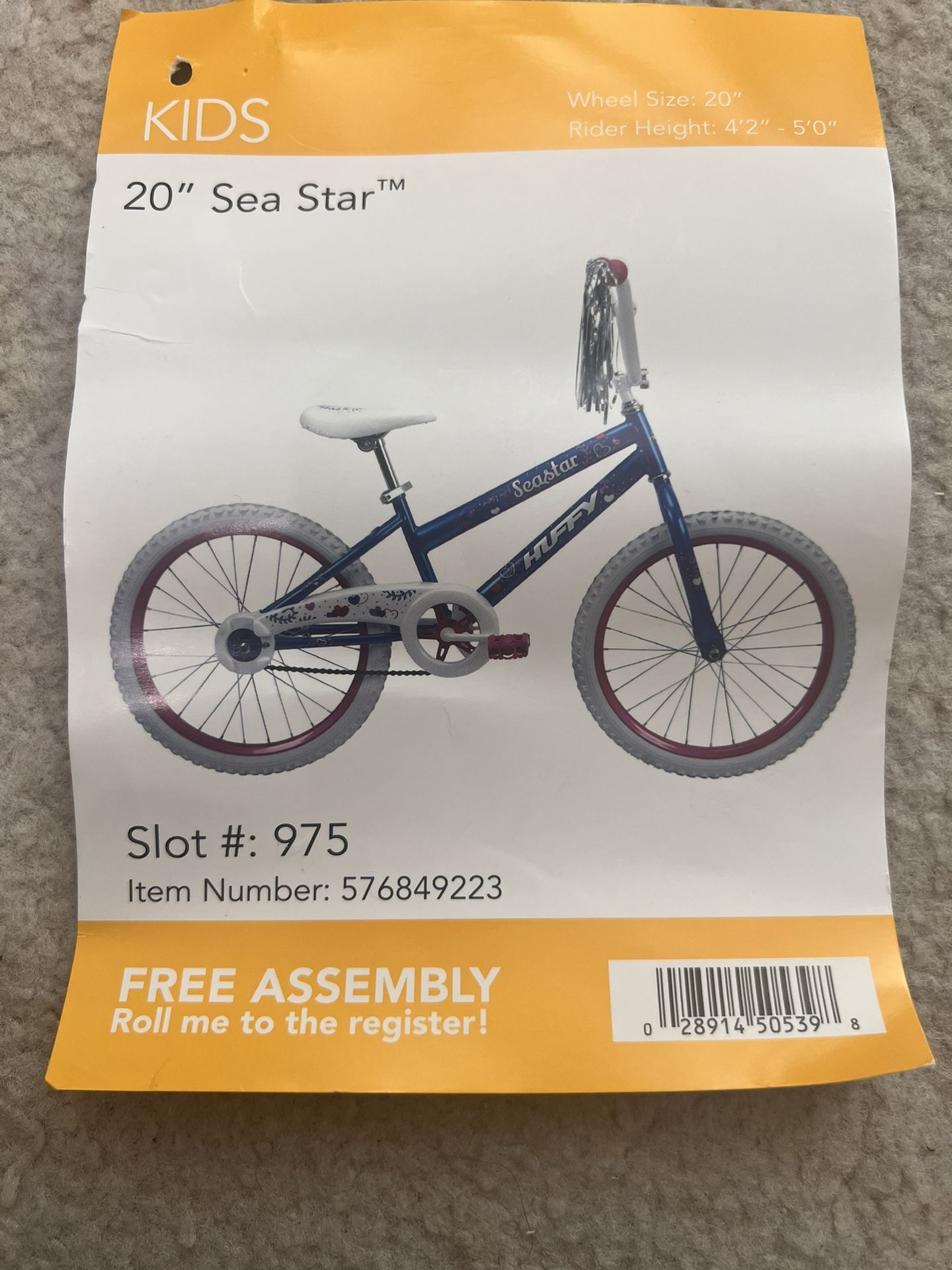 20” Sea Star Bike New 60$