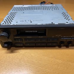 Honda AM FM Radio Cassette Deck