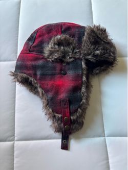 Fur hat.