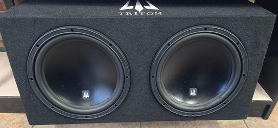 TRITON SQ12S4 2-12" SUBS / 300W/600W PEAK, 4OHM