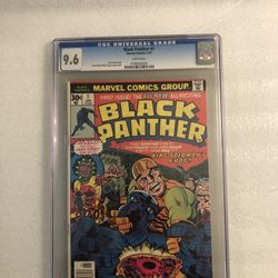 Black Panther 1 9.6 CGC 1st Monthly Solo Series