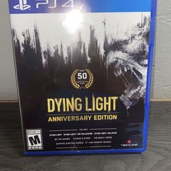 Dying light PS4 game