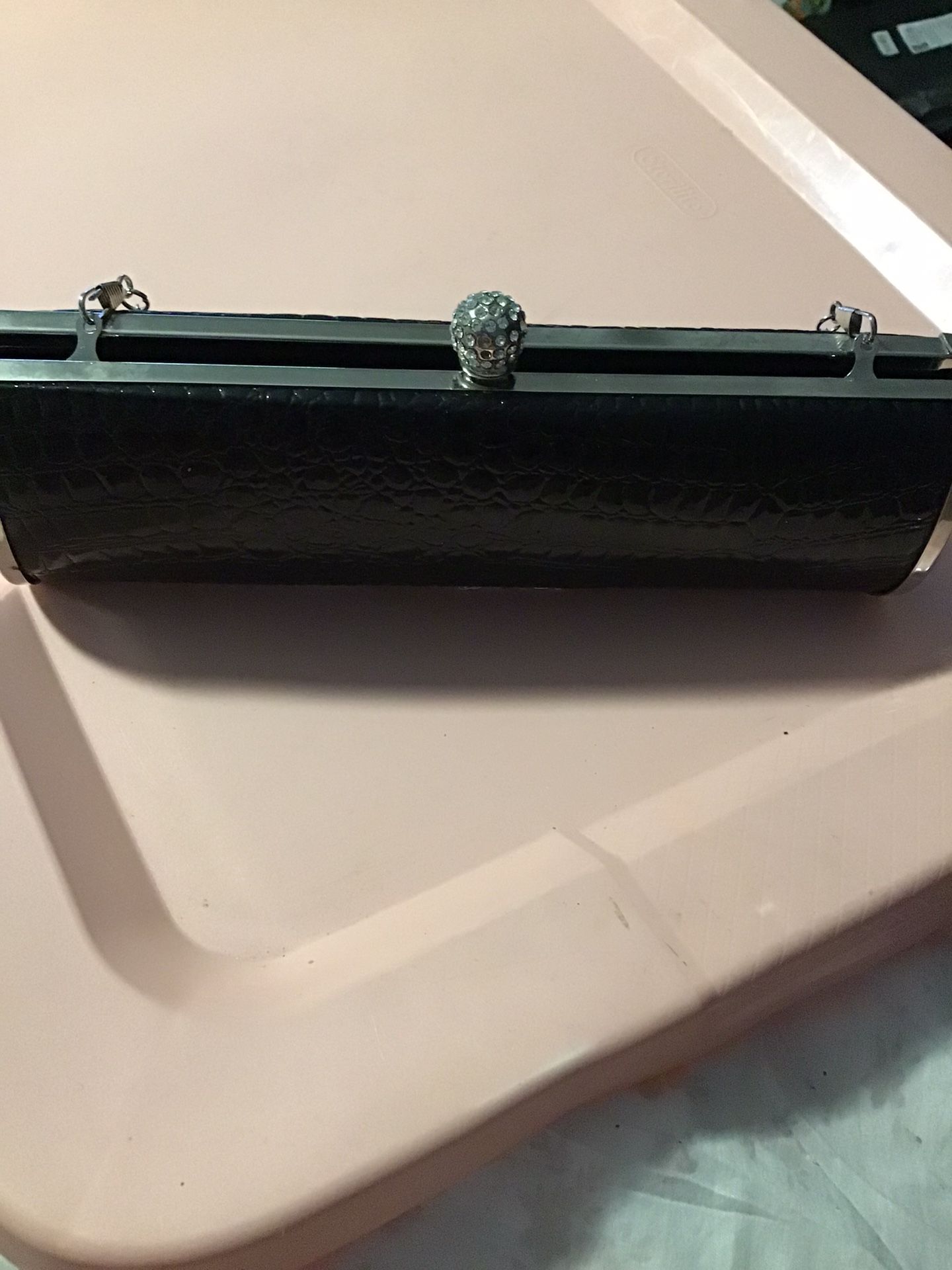 Black And Silver Purse