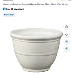 Plastic Planter Flower Pots For Garden 