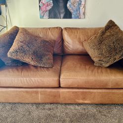 Pottery Barn Couch Loveseat