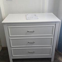 white dresser