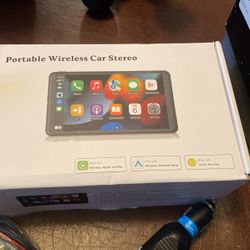 Portable Wireless Car Stereo