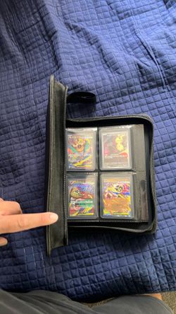 Pokemon card lot selling all together.