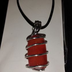 Carnelian Gemstone Necklace 