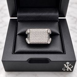 925 Sterling Silver 1.75CTW MOISSANITE Men’s Ring Size 10 or 11