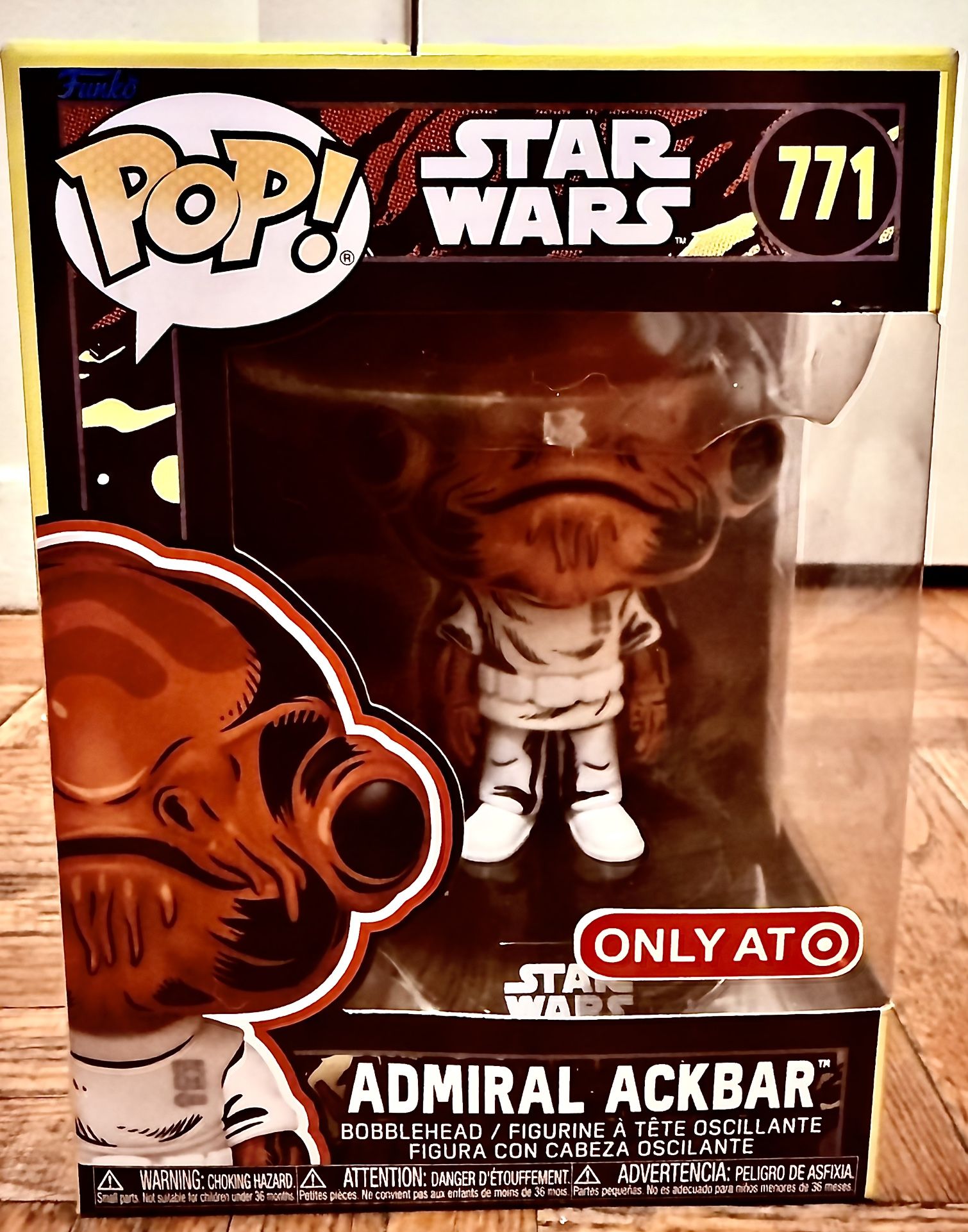 Funko Pop Retro Star Wars Admiral Ackbar #771