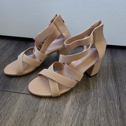 Apricot High Heel Sandals