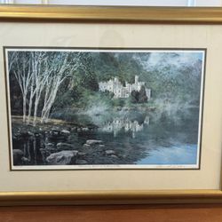 Morning Mist On Kylemore Abbey - Edmund Sullivan