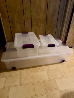 Plastic Storage Bins