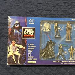 Star Wars Book & Figurine Bundle - Q&A, Empire Strikes Back, Jedi, Applause Set
