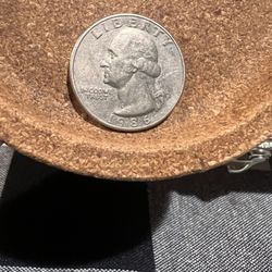 1986 “p” US Quarter . 