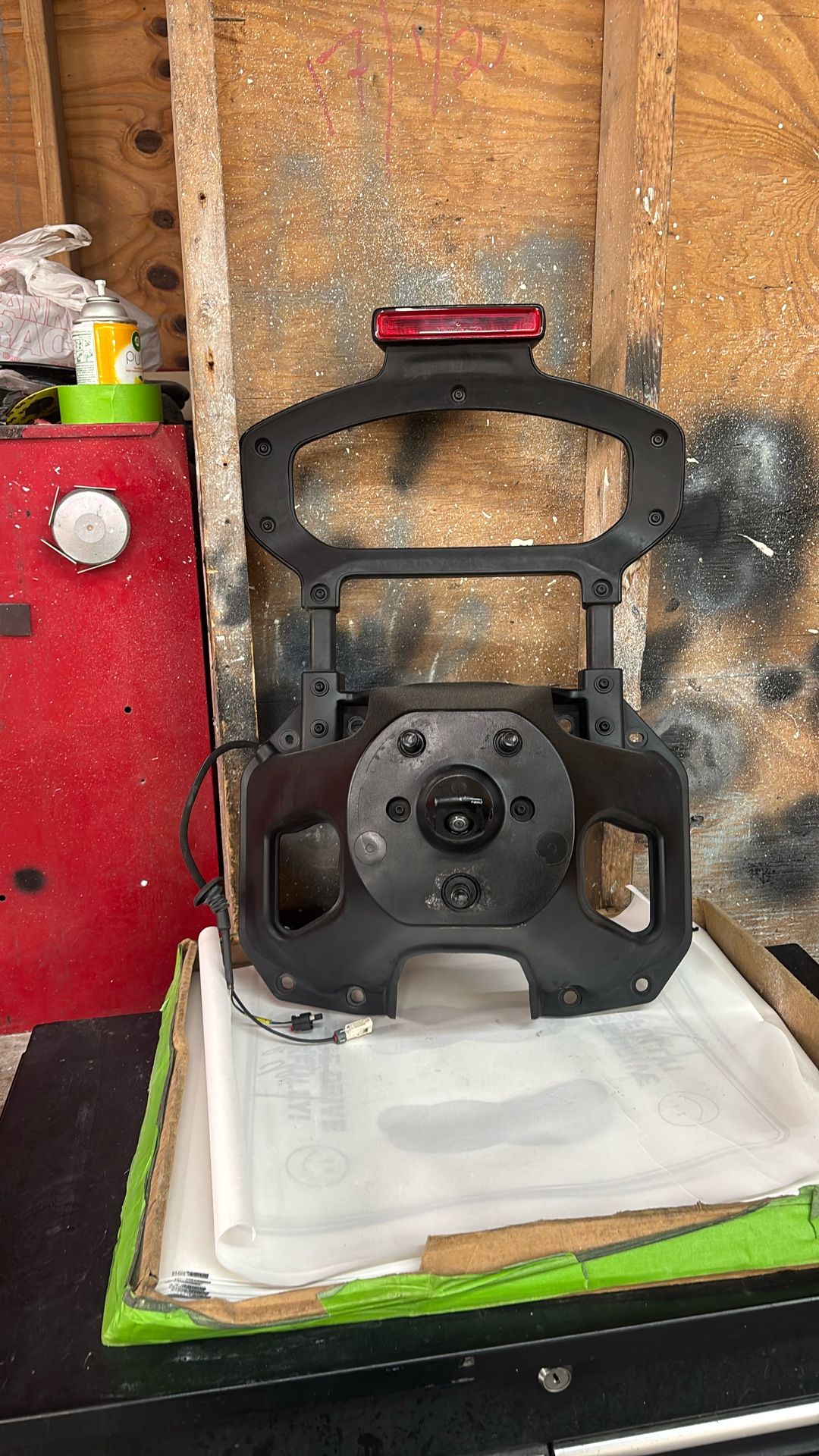 2018 2019 2020 2021 2022 2023 JEEP WRANGLER JL SPARE CARRIER WITH CAMERA GENUINE