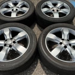 20” Jeep Grand Cherokee Commander Wrangler Rims Wheels Tires Dodge Durango Set We Finance