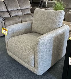 Light gray accent chair
