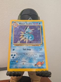 Pokemon pre-release card