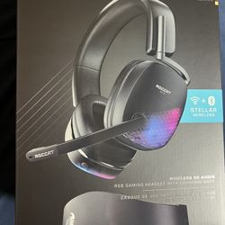 Wireless Gaming Headset for PC with AIMO Lighting