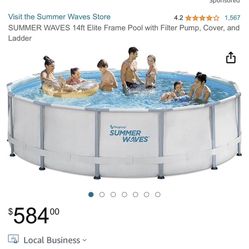 14 Ft Summer Wave Pool 