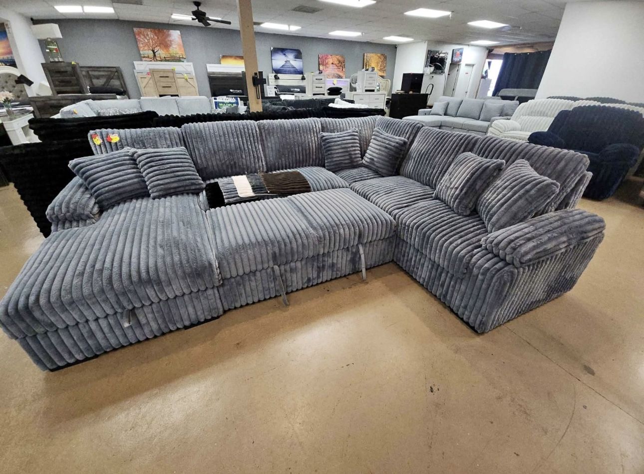 Gray Sofa Sectional Sleeper