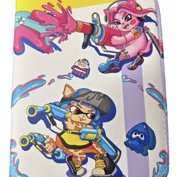 Nintendo DS Cartridge Carrying Case Featuring Characters From Splatoon