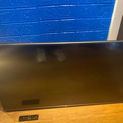 Small/mid size LG TV w Remote & 1 Set Of AAA Batteries