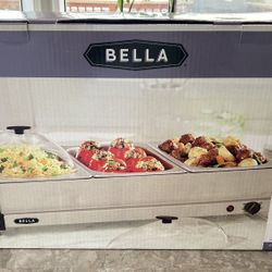 3 Boxes of BELLA Triple Electric Buffet Server