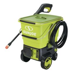 Pressure Washer Sun Joe BATTERY 1200 psi Cordless Electric w/ Two Batteries & Dual Charger Water