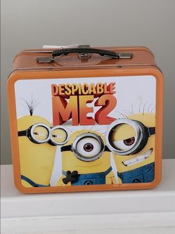 New Minions Metal Lunch Box- Despicable Me 2