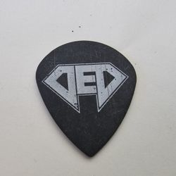 Official DED Band Guitar Tour Pick