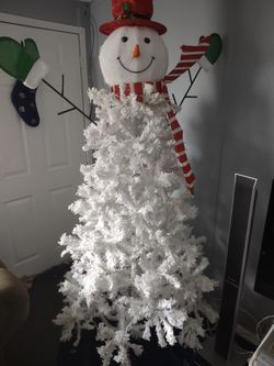 snowman  Christmas tree / árbol de Navidad