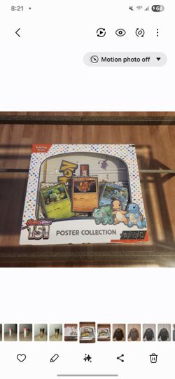 Pokemon TCG Scarlet & Violet 151 Poster Collection Box 3 Booster Packs Brand New FACTORY SEALED