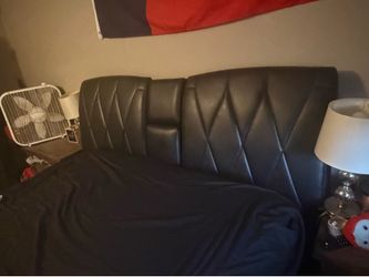 Queen bed frame ($25 delivery)