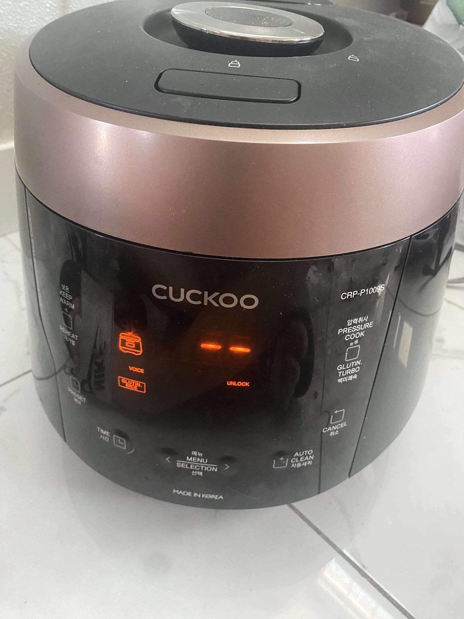 CUCKOO 10-Cup HP Pressure Rice Cooker (CRP-P1009S)