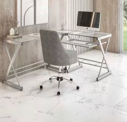 Glass Computer Desk