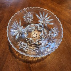 Vintage Glass Candy Dish 