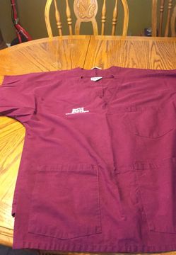 2 ASU college of nursing scrub tops ( medium)