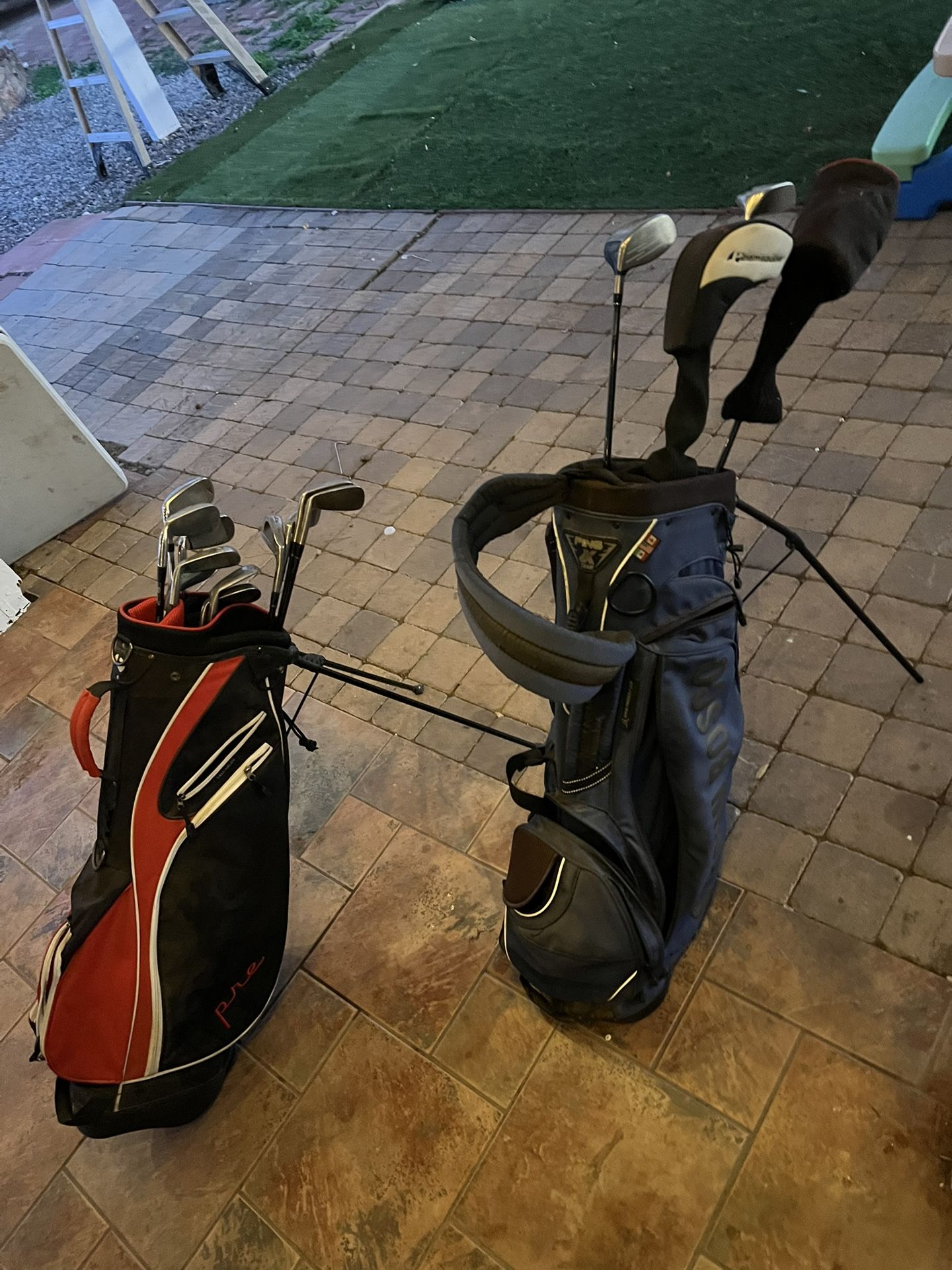 Golf Clubs And Bags