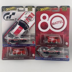 Hot Wheels Premium Gran Turismo Skyline And 80th Kool Kombi
